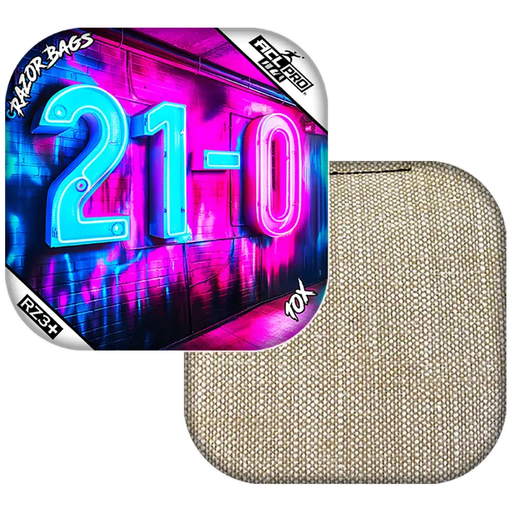 10X | 21-0 | ACL PRO Razor Cornhole Bags