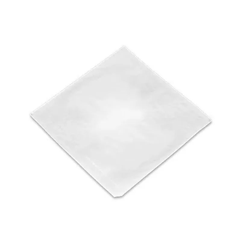 1W White Flat Paper Bags