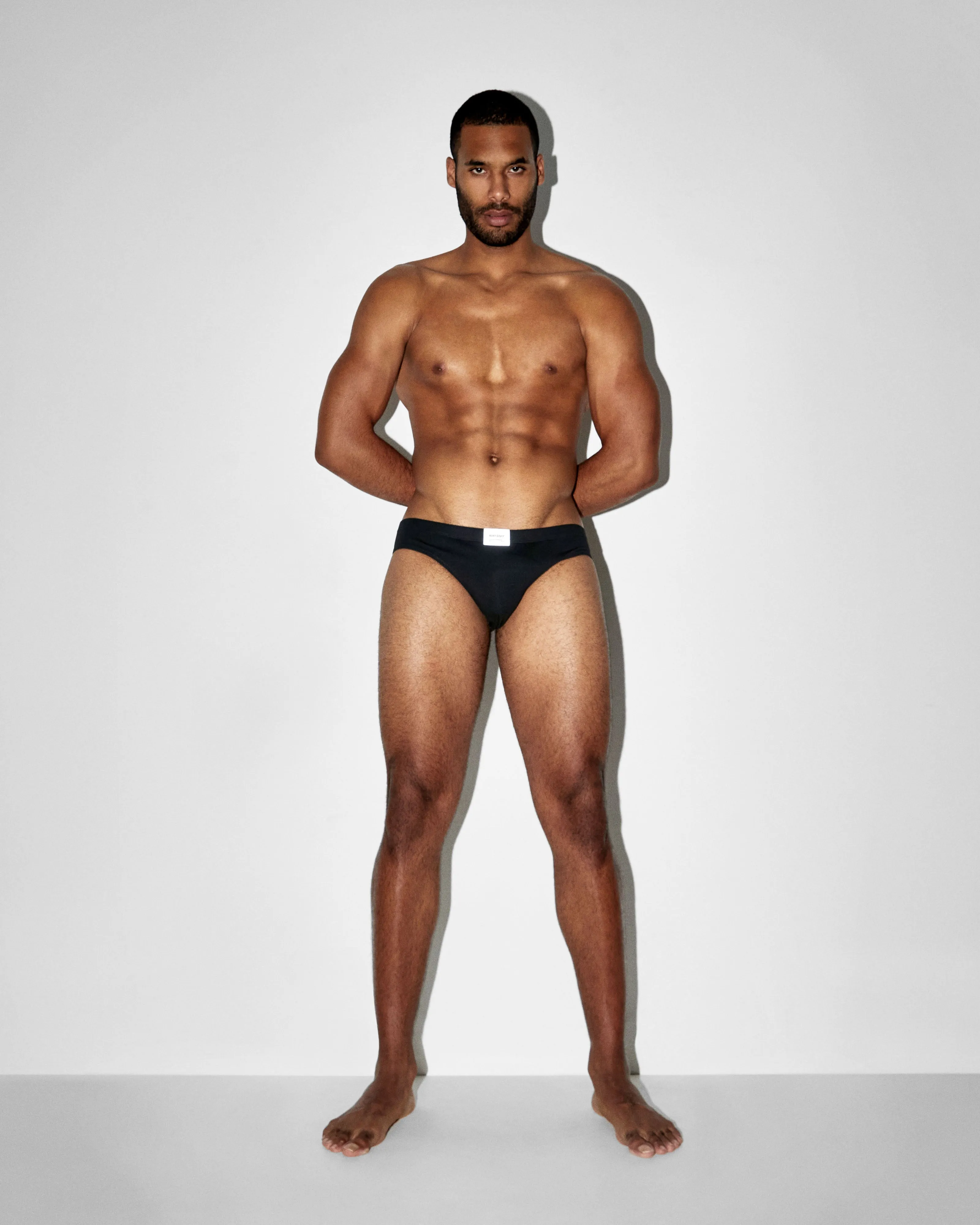 2 Pack Black KVRT Cotton Vintage Brief