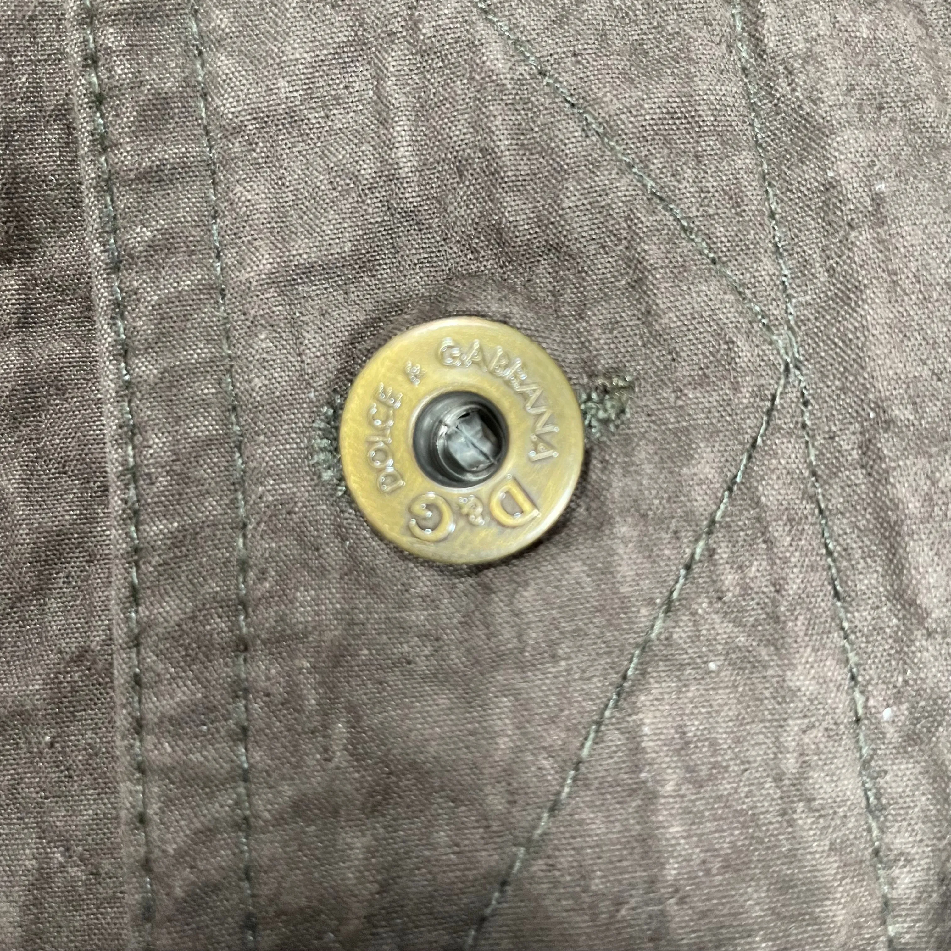 2000’s Dolce & Gabbana backzip cotton jacket