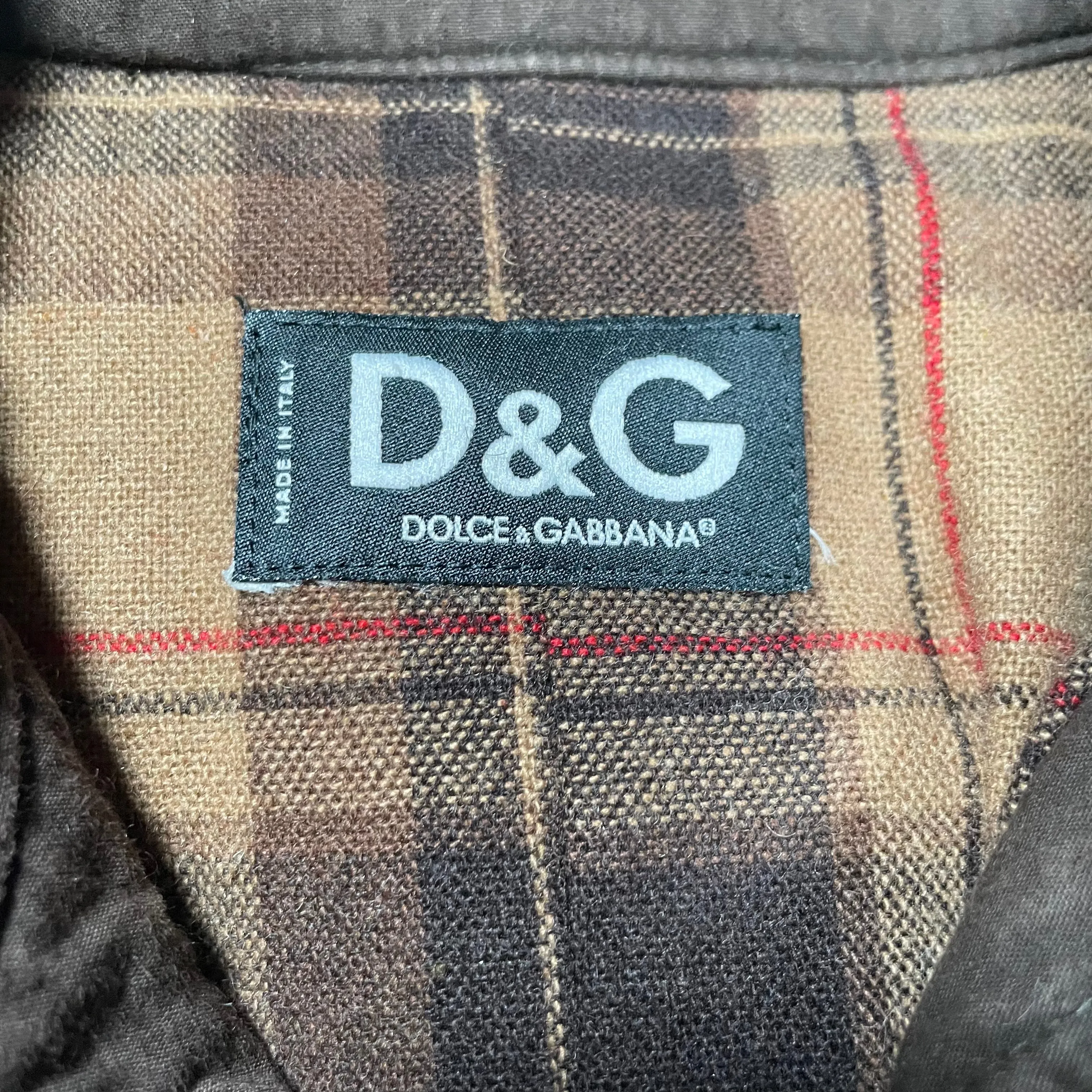2000’s Dolce & Gabbana backzip cotton jacket