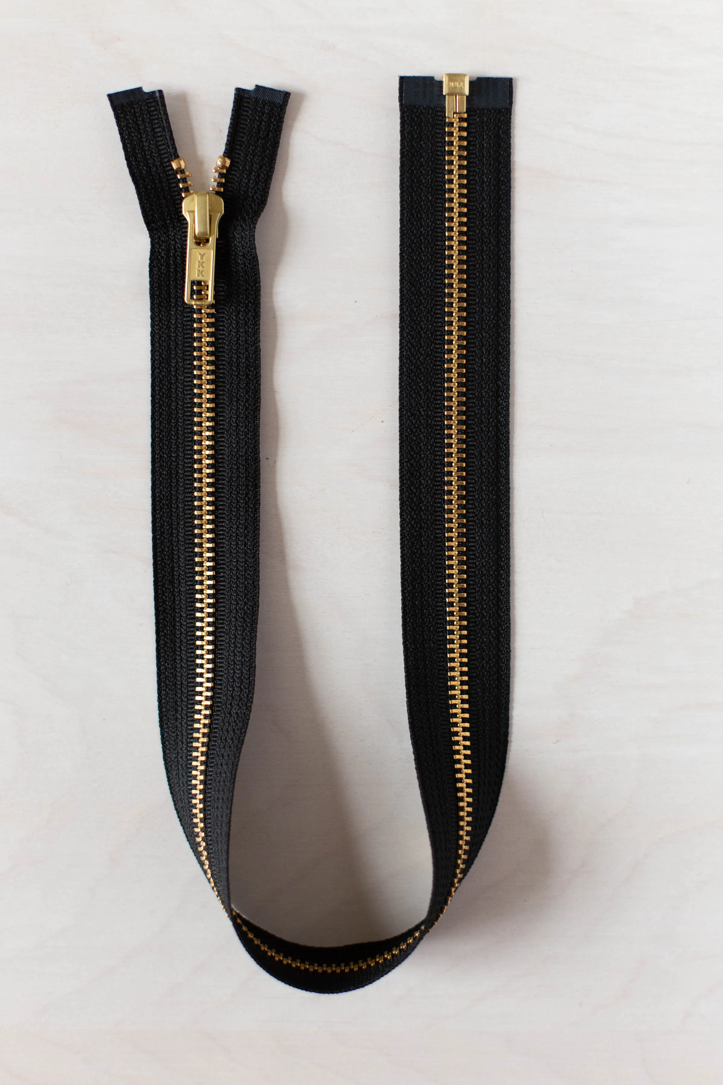 20" Metal Jacket Zipper