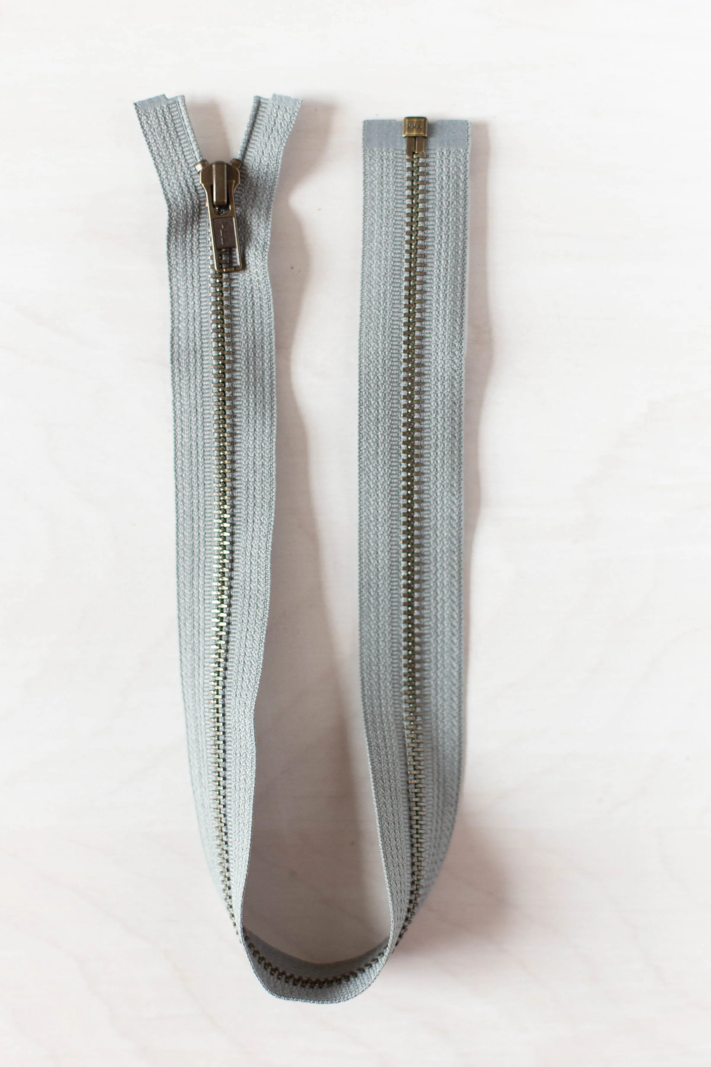 20" Metal Jacket Zipper