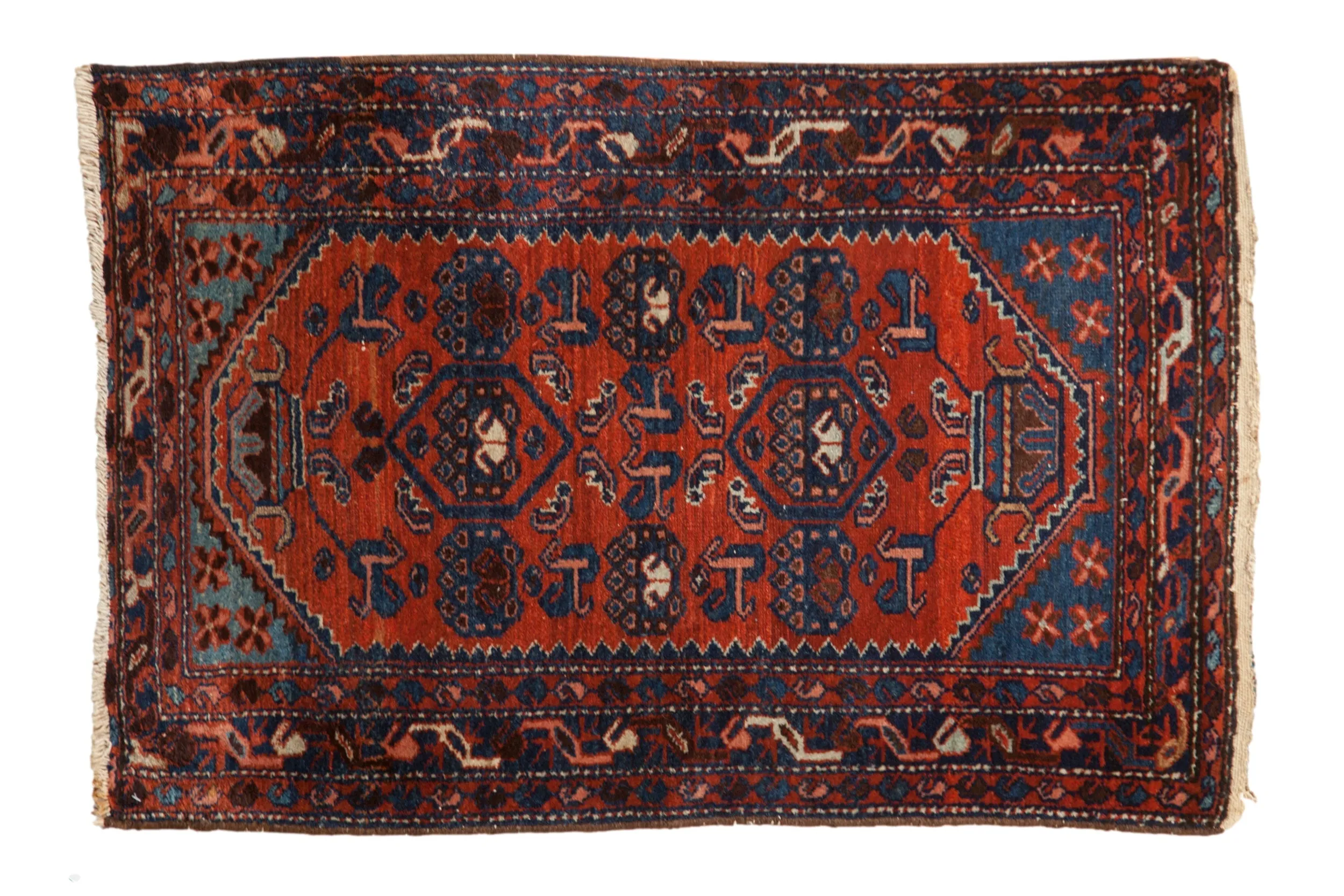 2.5x4 Vintage Borchalou Rug