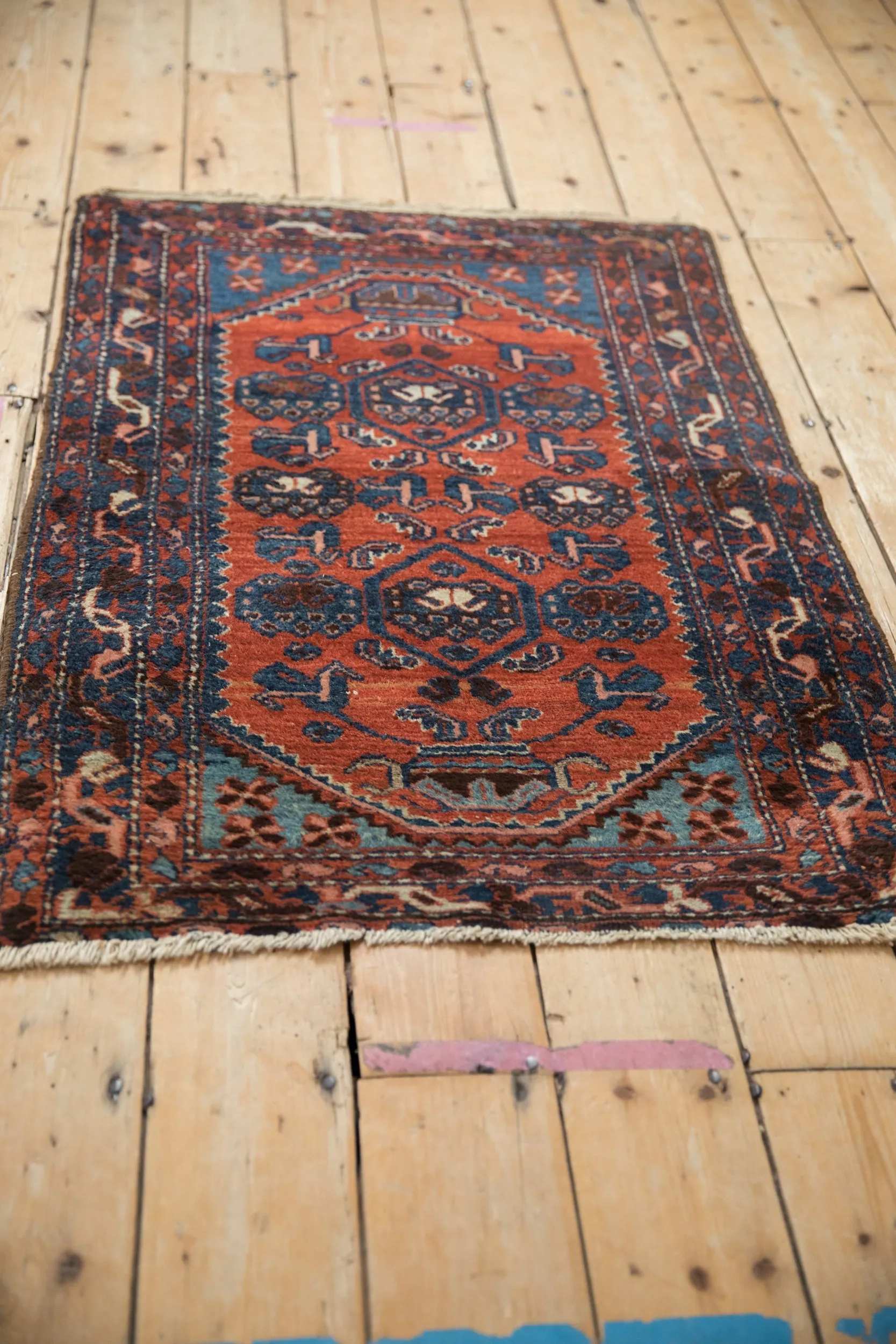 2.5x4 Vintage Borchalou Rug