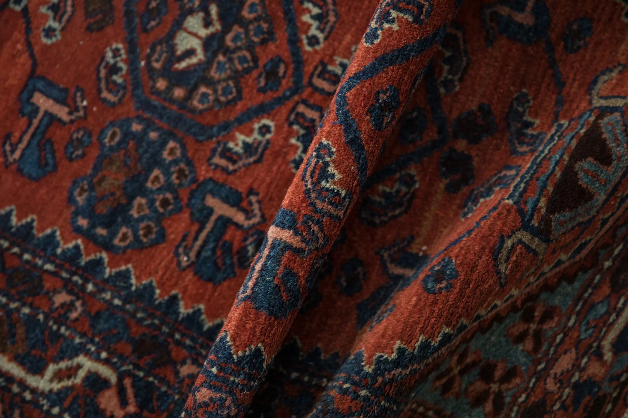 2.5x4 Vintage Borchalou Rug