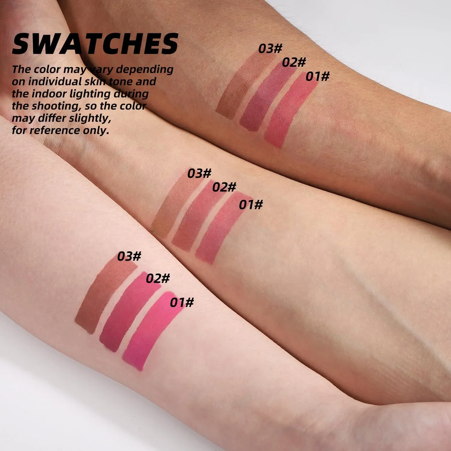 3-Pc Peel off Lip Liner Stain Set, Tattoo Peel off Lipliner, Matte Finish, Waterproof, Nude Matte Lip Contour for Women Makeup, Precise Lip Definition, Gift Set