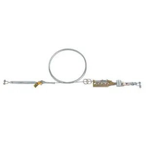 3M™ Sayfline Cable Horizontal Lifeline Systems, 100ft, Tensioner and Energy Absorber, 7602100