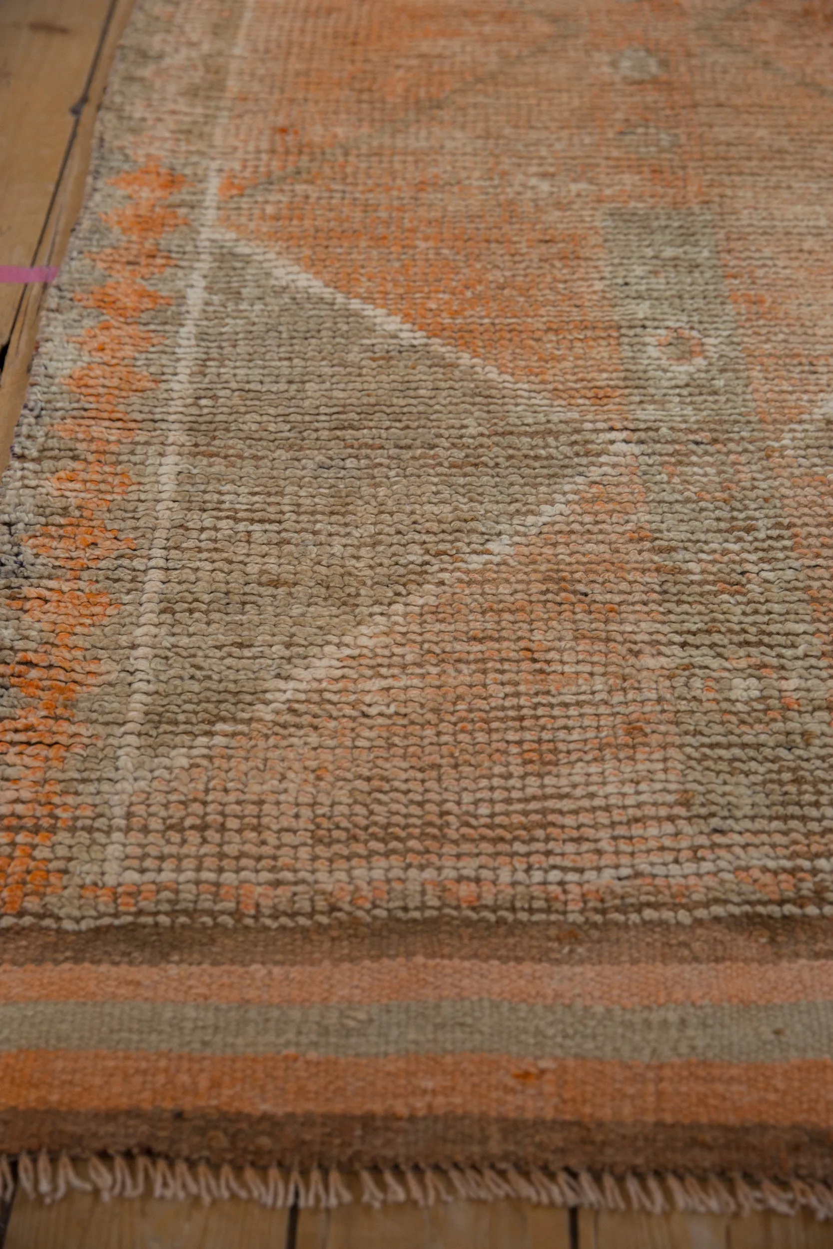 3x9.5 Vintage Distressed Kurd Rug Runner