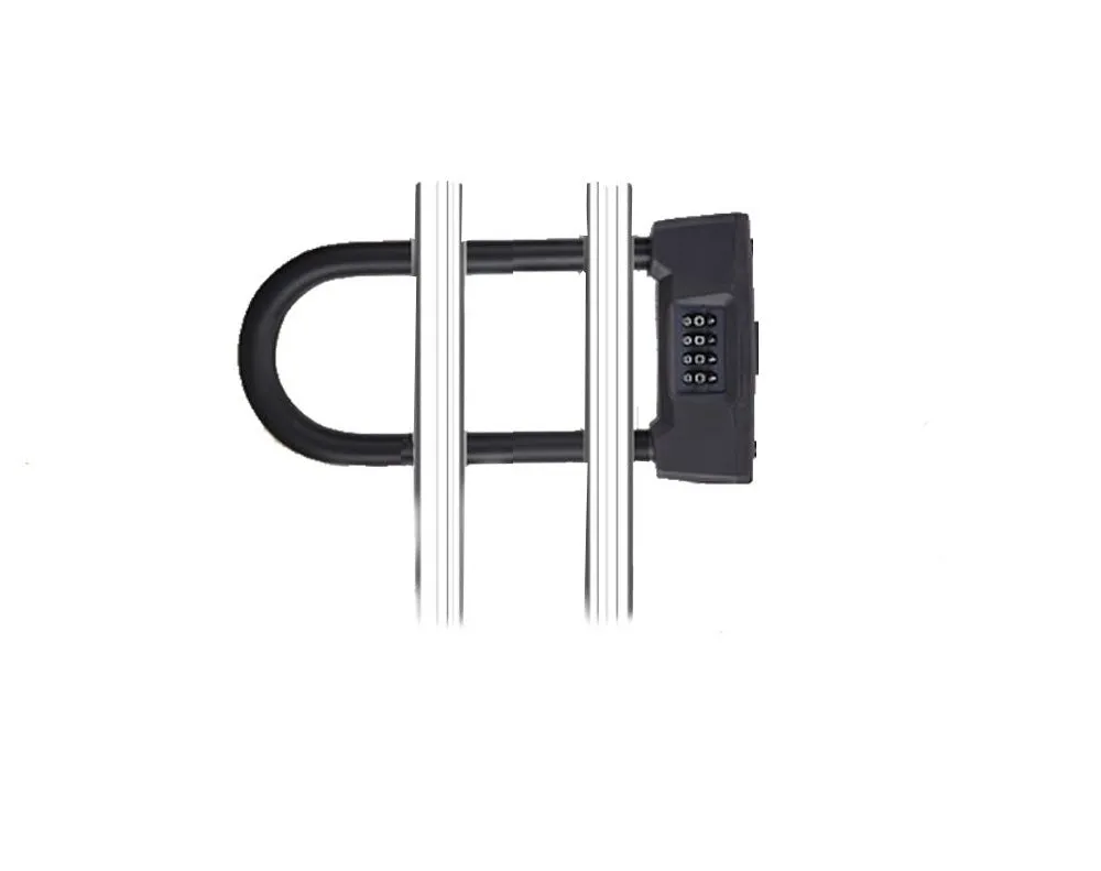 4 Digit Password Lock Motor Bike Shop Door U-Lock