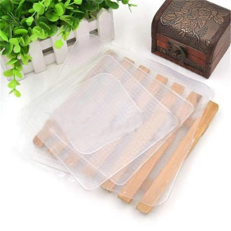 4pcs/set Silicone Wraps - Keep Your Food Fresh Longer!