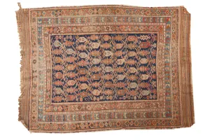 4x5.5 Antique Afshar Rug