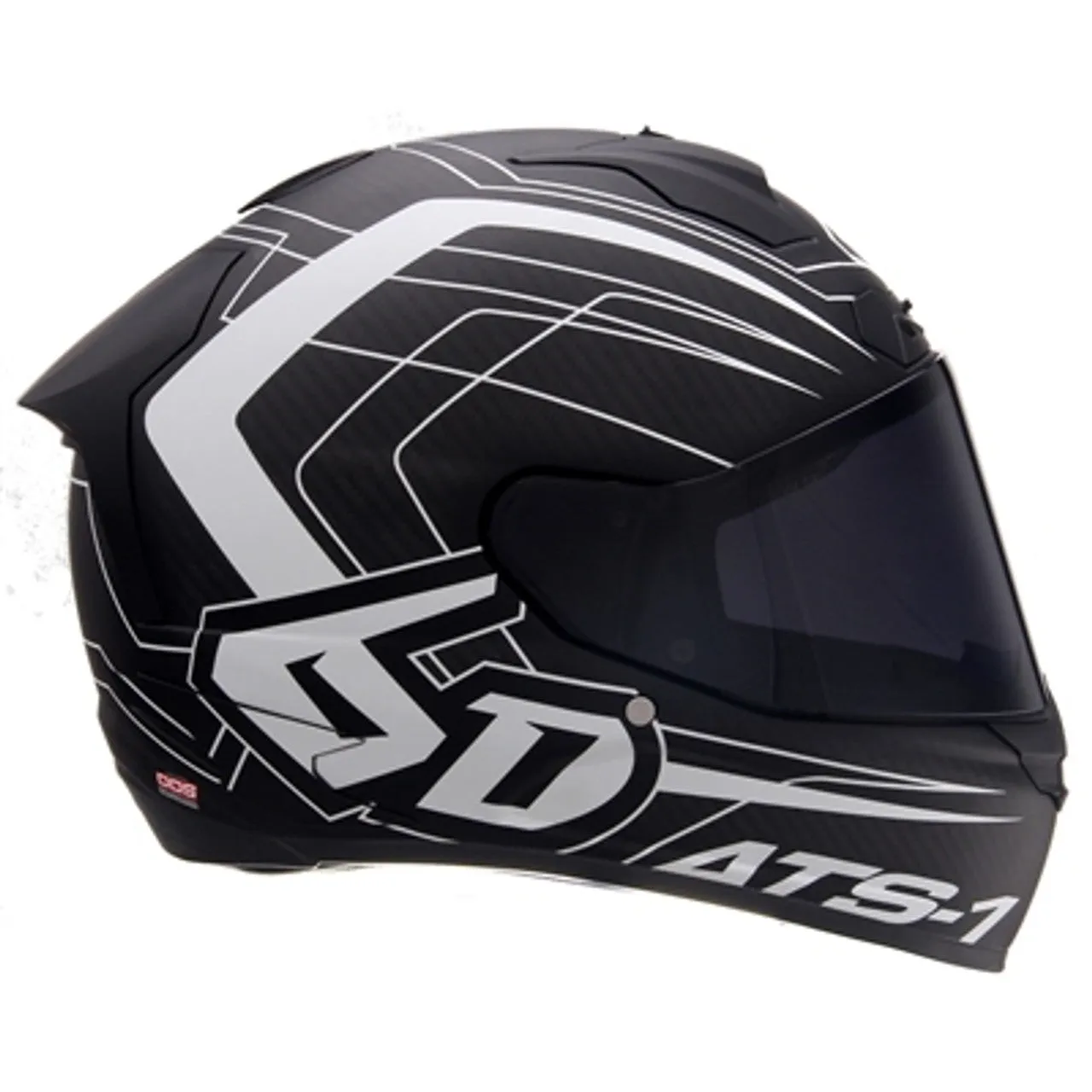 6D ATR-1 Aero Helmet (Matte Black) L & XL