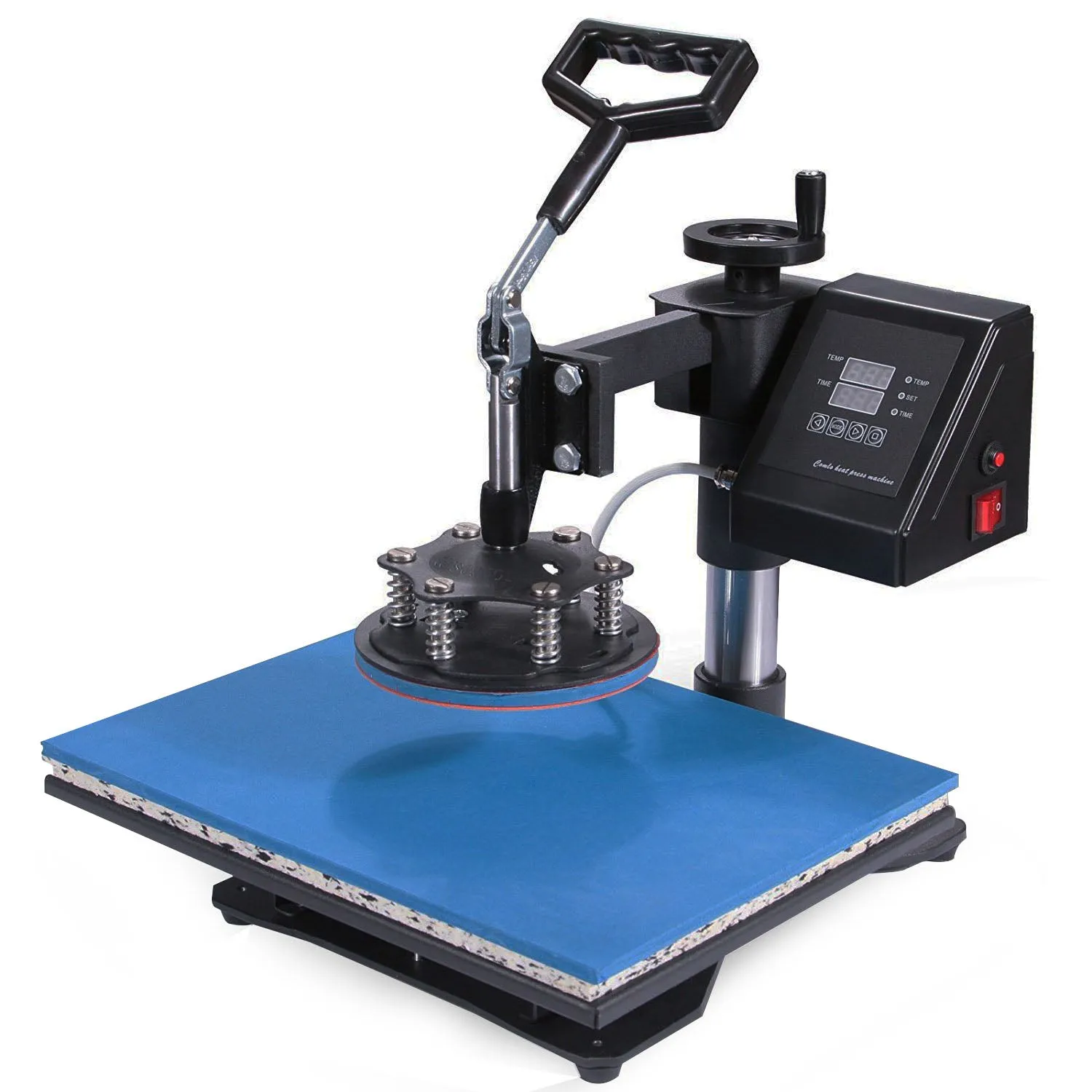 8-in-1 Swing-away Print-Transfer Machine (for T shirt, Mug, Cap,  Phone Cases, Plate, Bags & More)