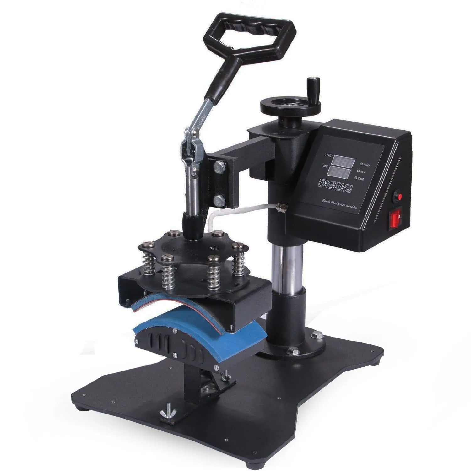 8-in-1 Swing-away Print-Transfer Machine (for T shirt, Mug, Cap,  Phone Cases, Plate, Bags & More)