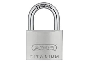 ABUS Mechanical 64Ti/35Mm Titalium Padlock Keyed Alike Ka6356