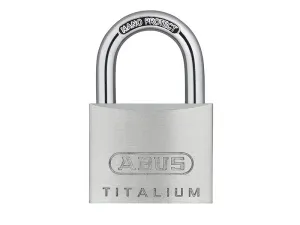 ABUS Mechanical 64Ti/50Mm Titalium Padlock Keyed Alike Ka6511