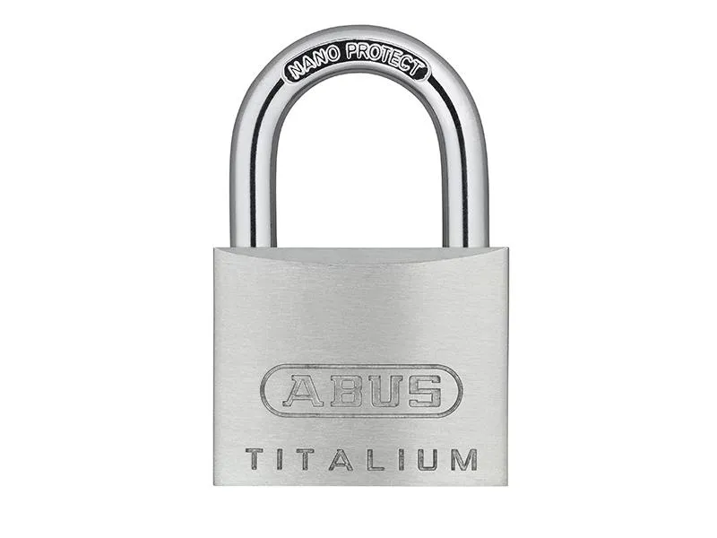 ABUS Mechanical 64Ti/50Mm Titalium Padlock Keyed Alike Ka6511