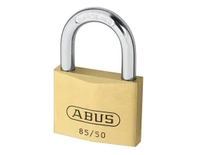 ABUS Mechanical 85/50Mm Brass Padlock