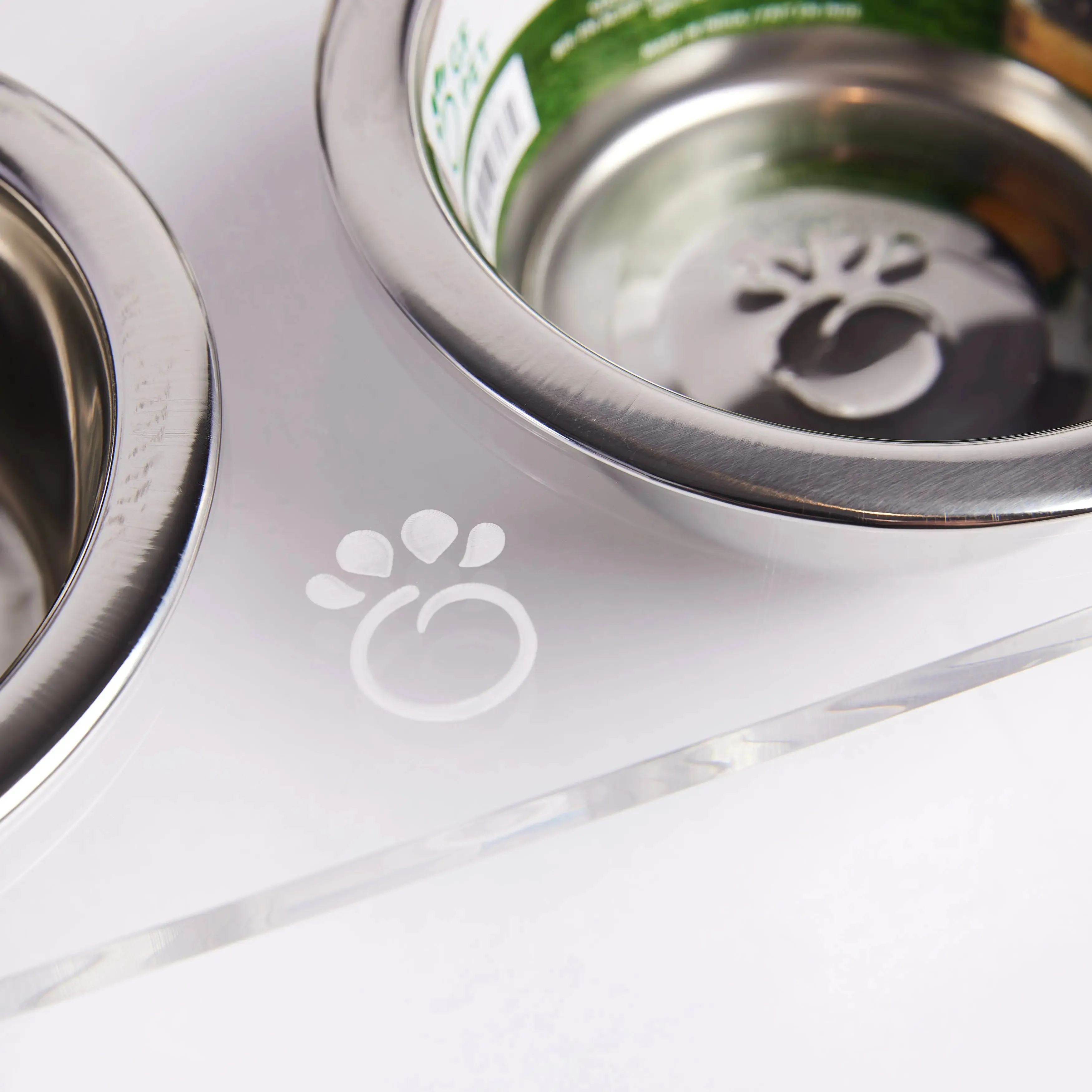 Acrylic Pet Feeder | Clear