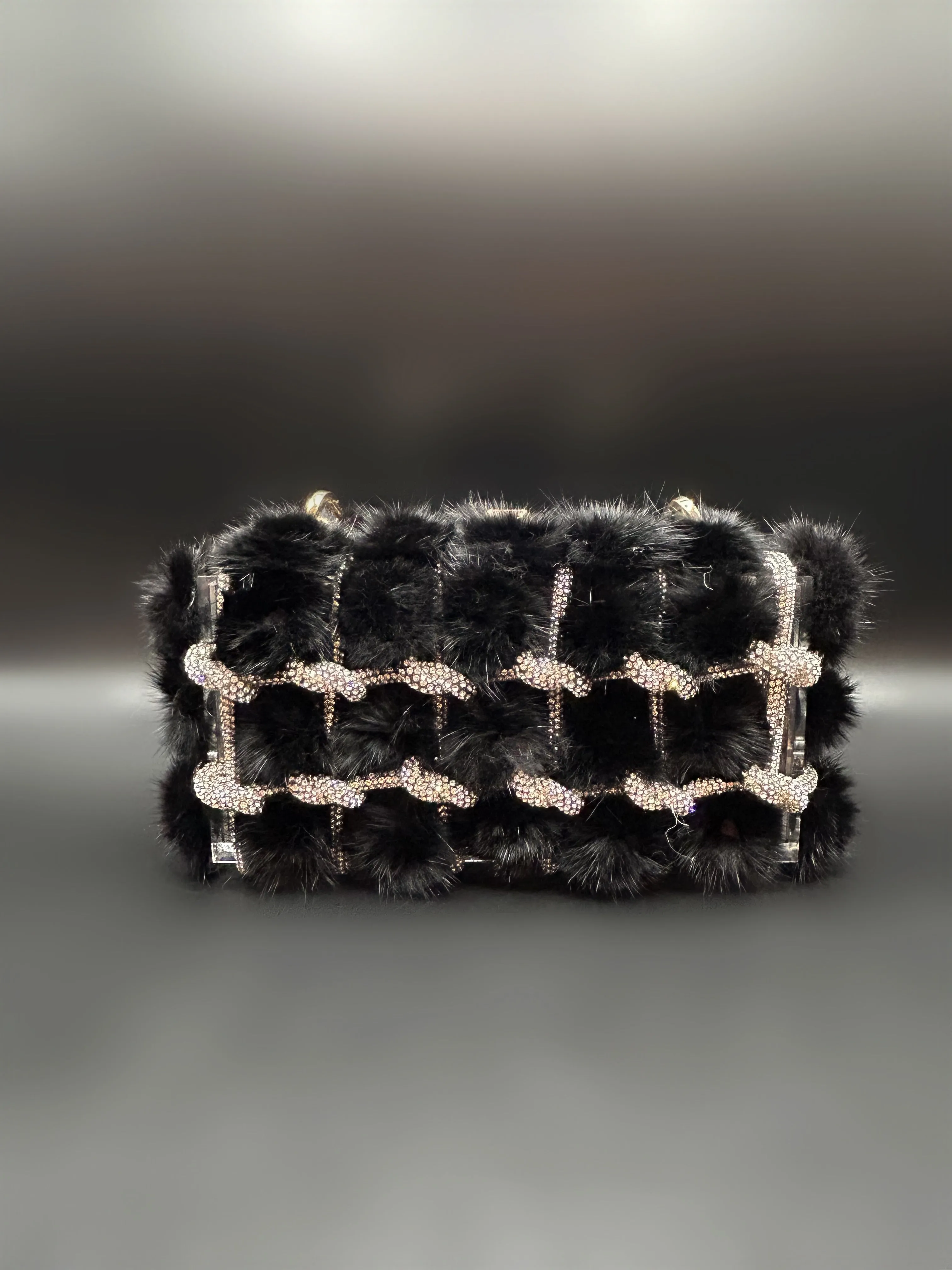 Acrylic Roped Black Fur