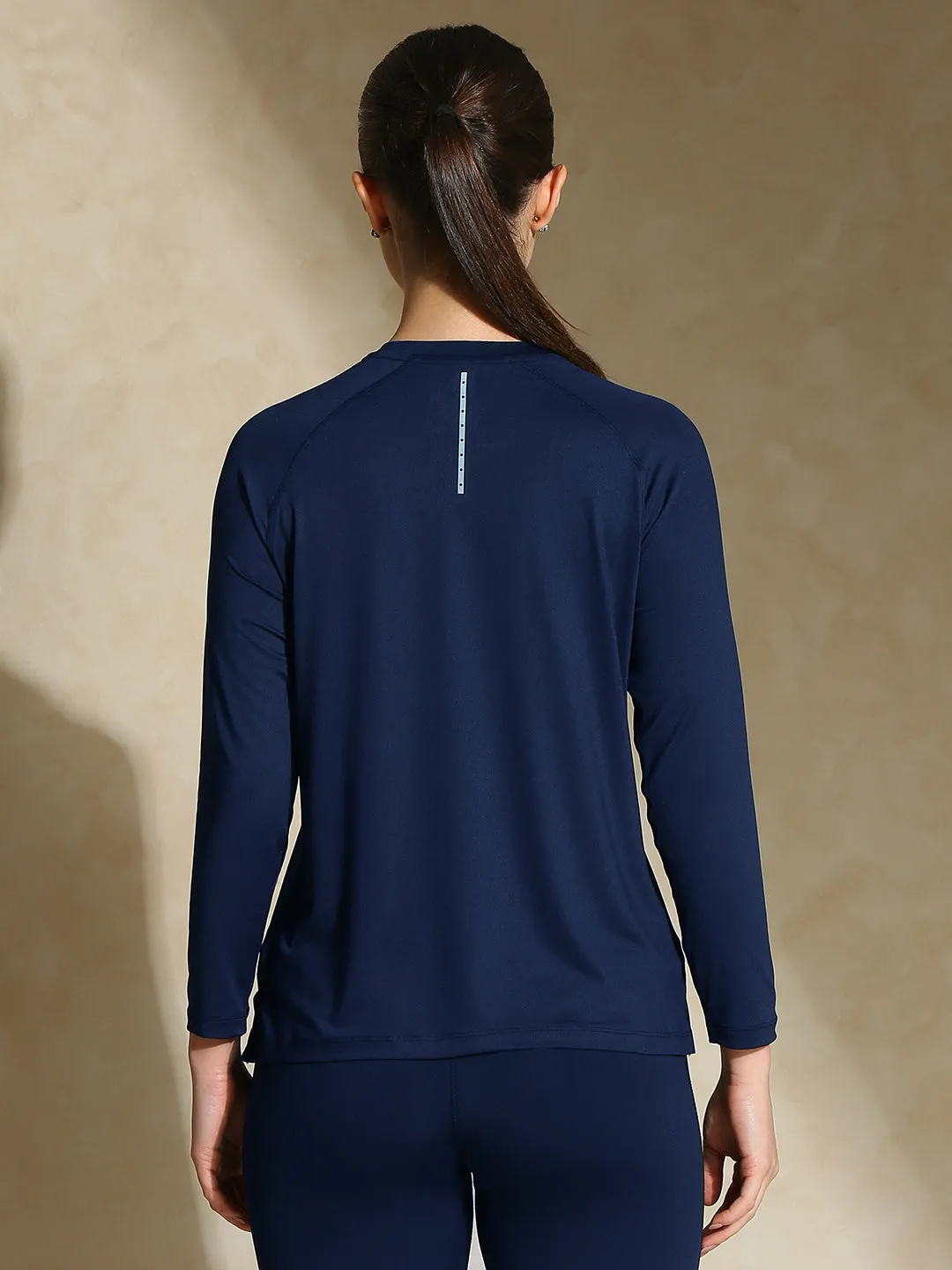 Aero TraqDry Long Sleeve Tee Navy