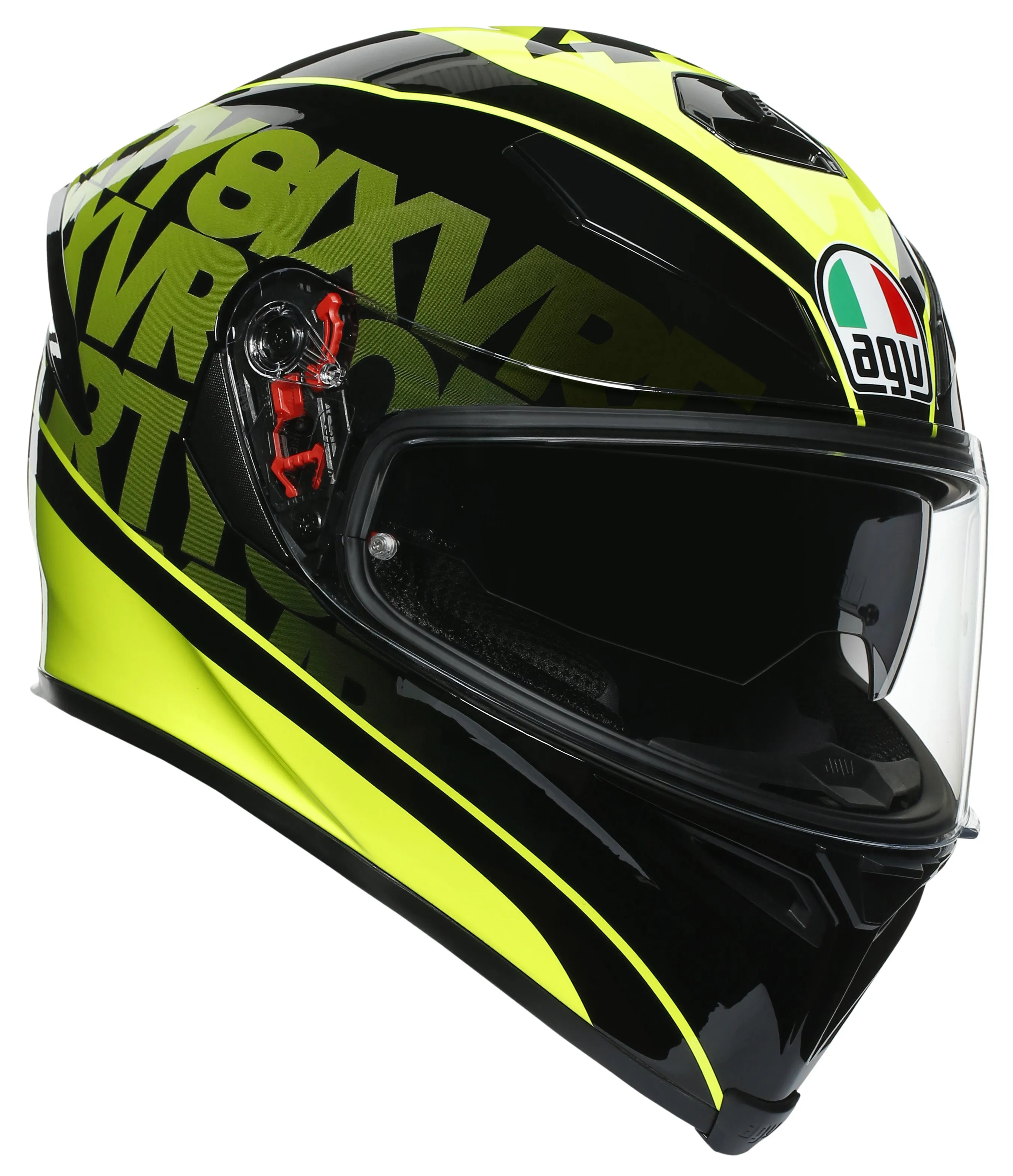 AGV K-5 S Full-Face Motorcycle Helmet - Fast 46 Graphic