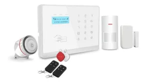 Alarma Gsm   Wi-Fi Inalámbrica. Con accesorios y RFID