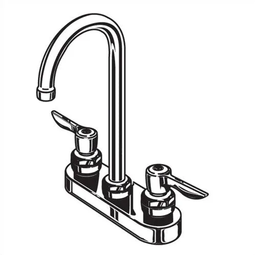 American Standard Monterrey Centerset Bathroom Faucet with Double Lever Handles