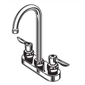 American Standard Monterrey Centerset Bathroom Faucet with Double Lever Handles