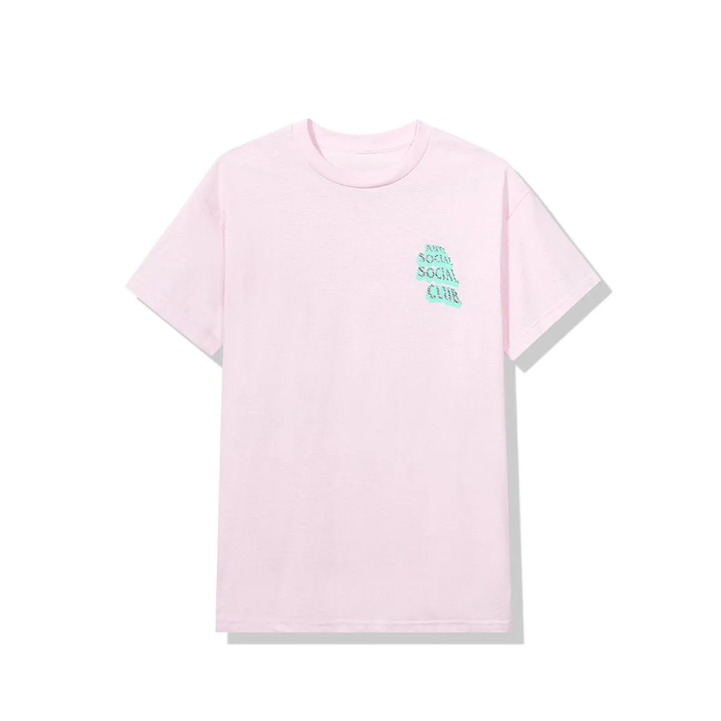 Anti Social Social Club "Facade" Tee Pink