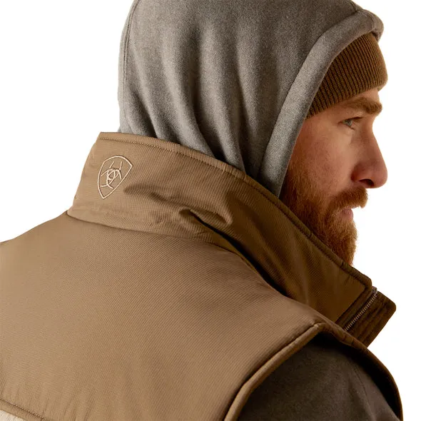 Ariat Mens Crius Insulated Vest Brindle Major Brown