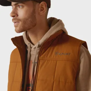 Ariat Mens Crius Insulated Vest Chestnut