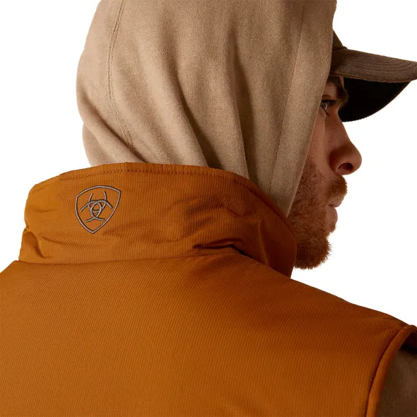 Ariat Mens Crius Insulated Vest Chestnut