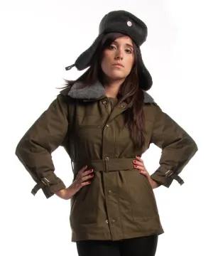 Army Olive Parka Jacket w/Liner