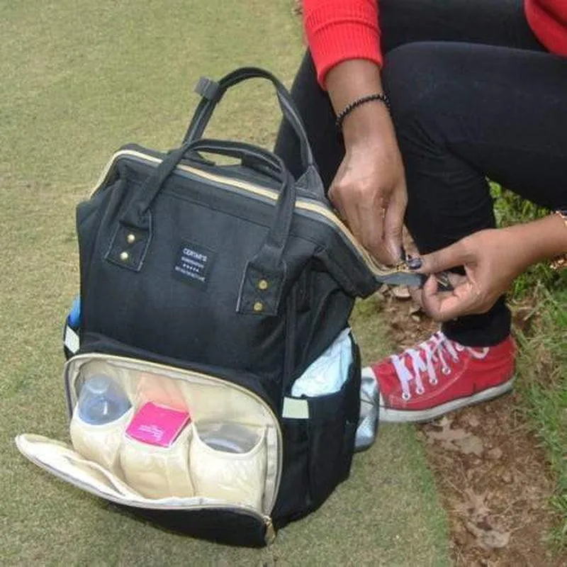 Backpack Baby Bag - Black