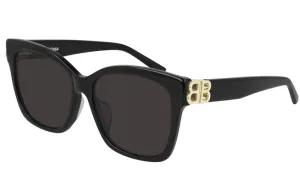 Balenciaga BB0102SA  001 Ladies Sunglasses