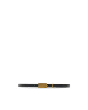Balmain Plaque Calfskin Belt