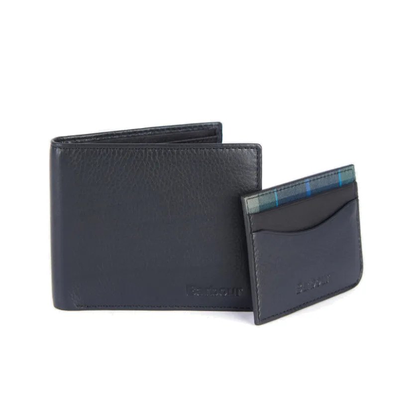 Barbour Leather Wallet und Card Holder
