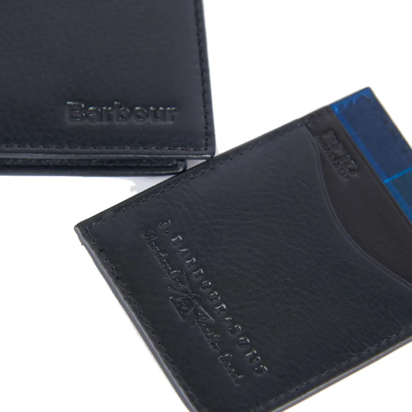 Barbour Leather Wallet und Card Holder