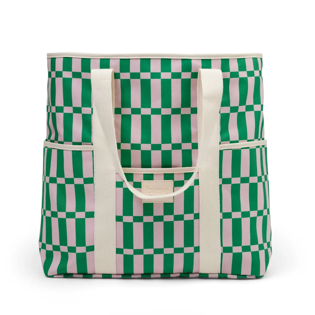 BASE Beach Base - Apple / Soft Pink Check