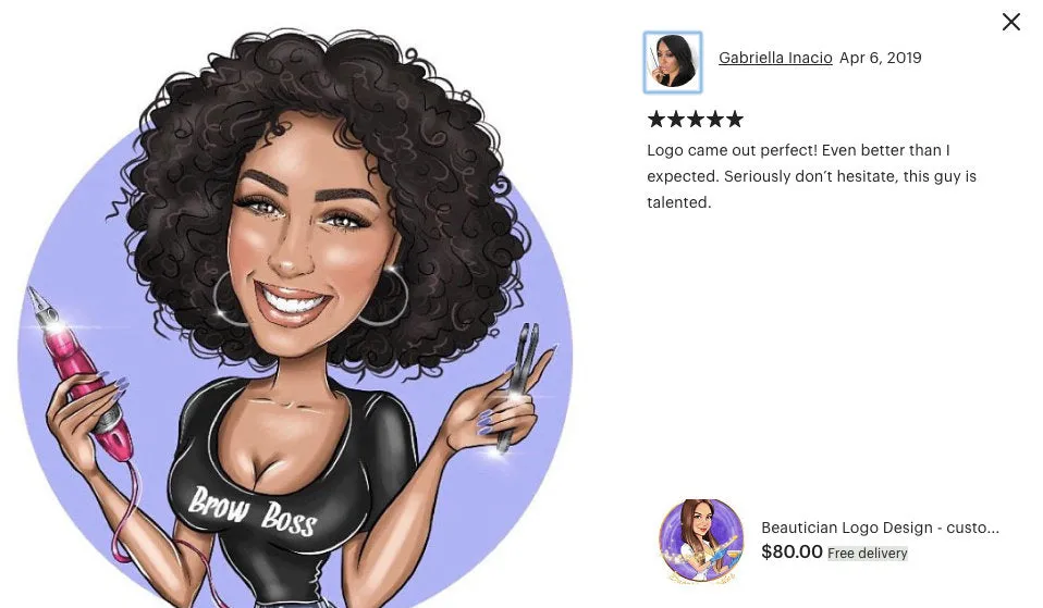 Beautician Logo