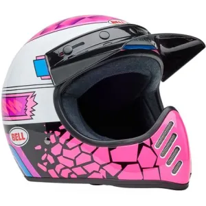 BELL Moto 3 - Deathspray - Pink/Purple