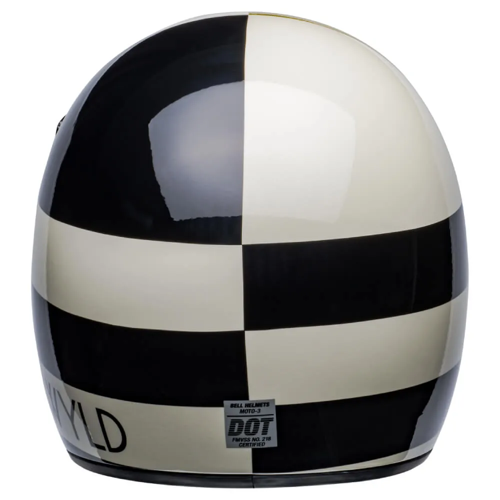 Bell Moto 3 Helmet ATWYLD Orbit White / Black