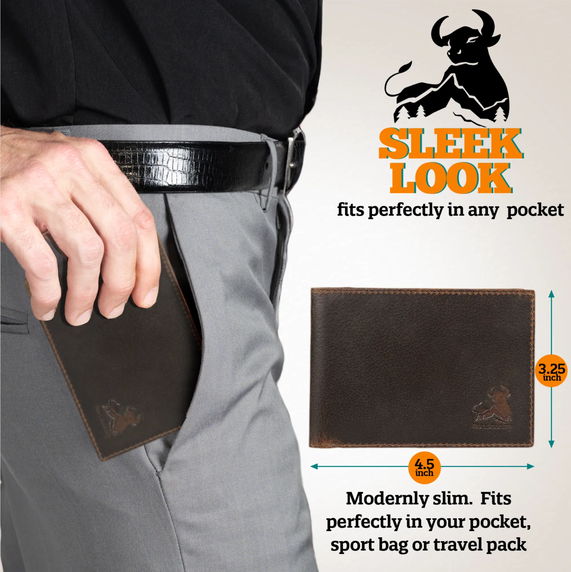Bifold Slim with or without Airtag