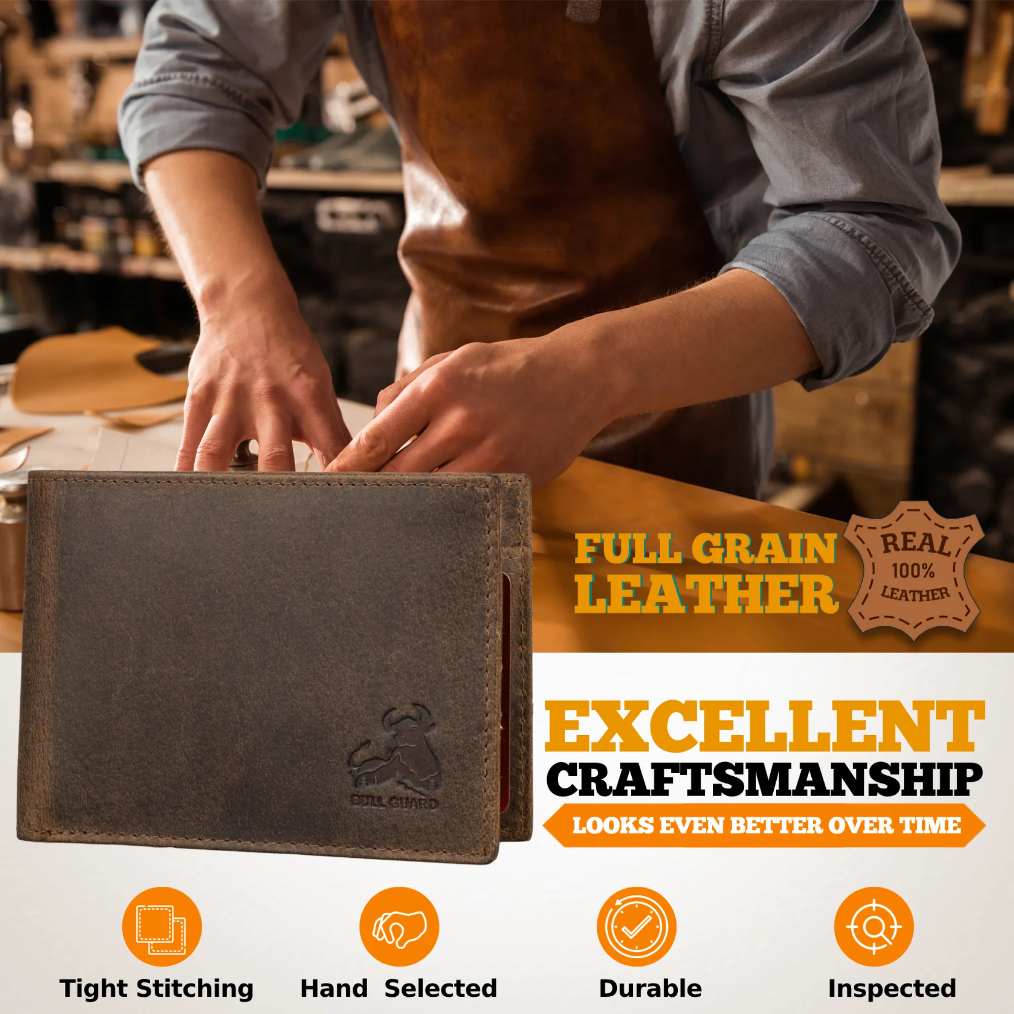 Bifold Slim with or without Airtag