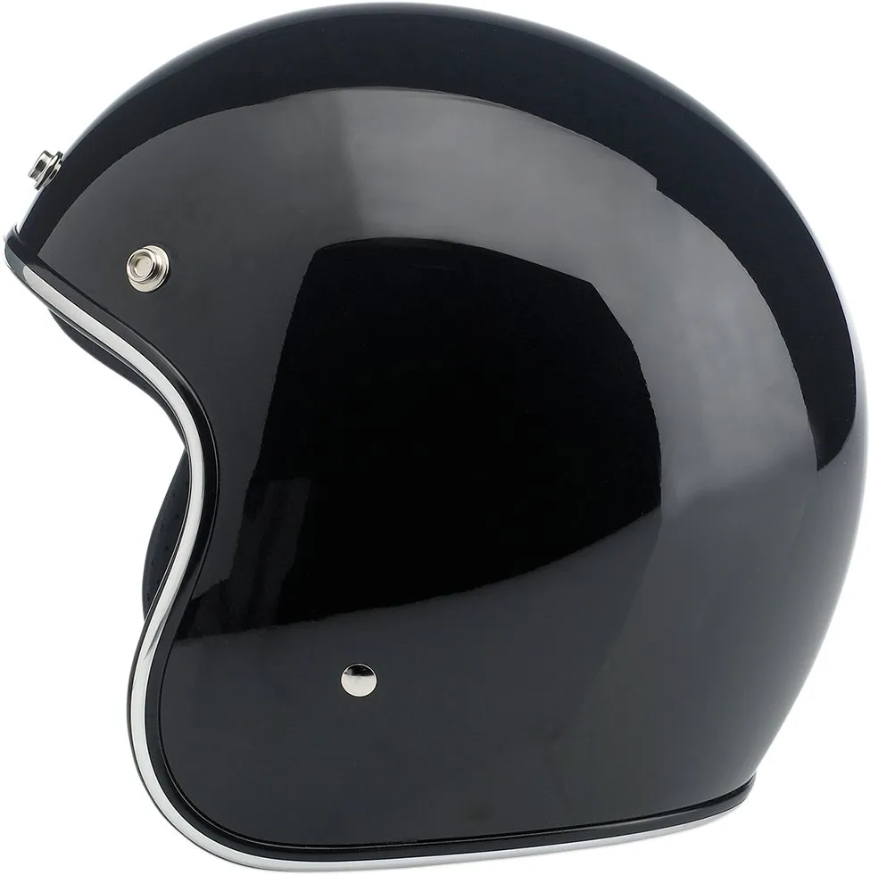 BILTWELL Bonanza Helmet - Gloss Black
