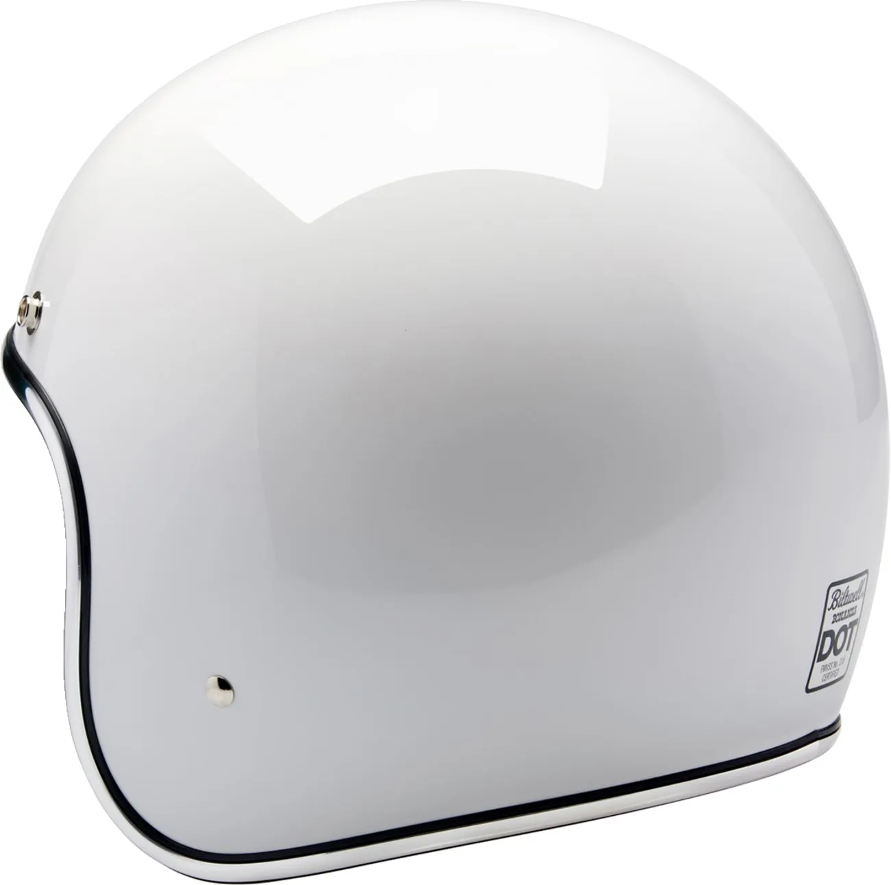 BILTWELL Bonanza Helmet - Gloss White
