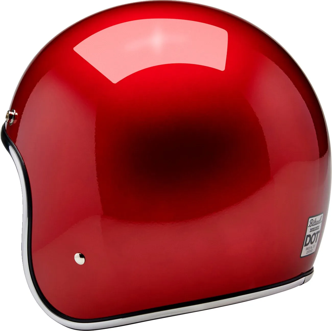 BILTWELL Bonanza Helmet - Metallic Cherry Red