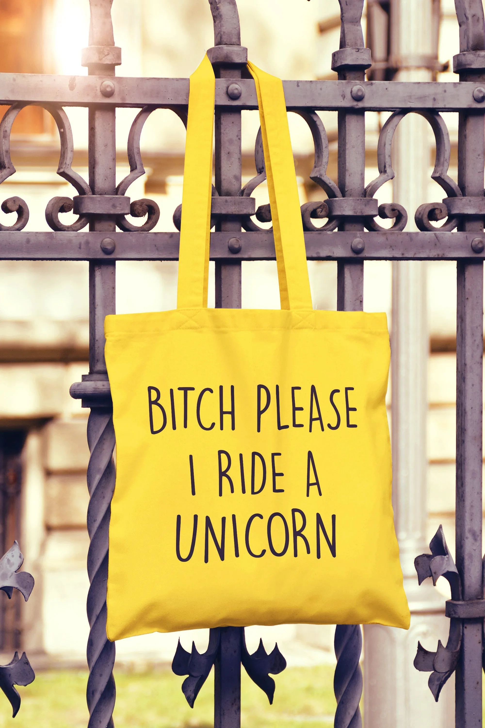 Bitch Please Ride A Unicorn Tote Bag